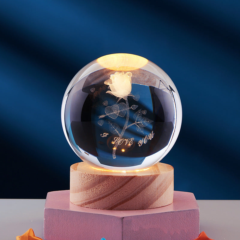 Dream Glow 3D Ball Gift Night Lamp