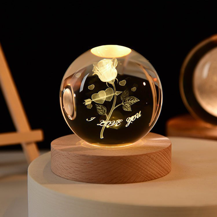 3D Ball Lamp I Love You™